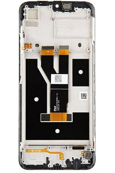 realme Οθόνη με μηχανισμό αφής και πλαίσιο για C11 2021 (Μαύρο) Κωδικός: 4907881