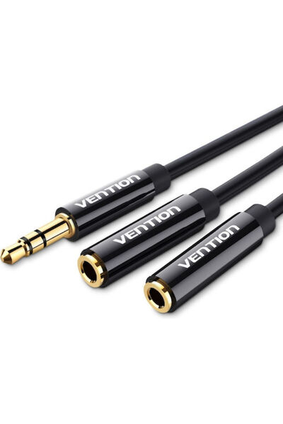 Vention Καλώδιο Διαχωριστή Στερεοφωνικού Ήχου 3.5mm, Μετατροπέας 3.5mm αρσενι...