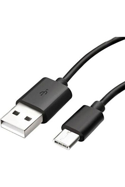 Samsung Καλώδιο USB 2.0 USB-C Αρσενικό - USB-A 25W Μαύρο 1.5μ EP-DW700CBE Χύμα