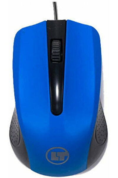 Lamtech LAM021240 Ενσύρματο Μπλε Ποντίκι