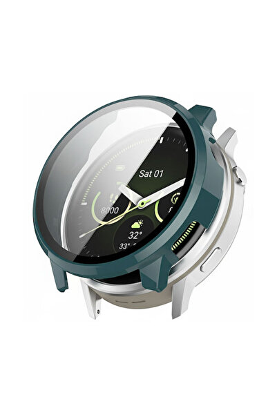 Techsuit Defense360 Pro + Προστατευτικό Οθόνης Garmin Venu 4 41mm Βαθύ Τυρκουάζ