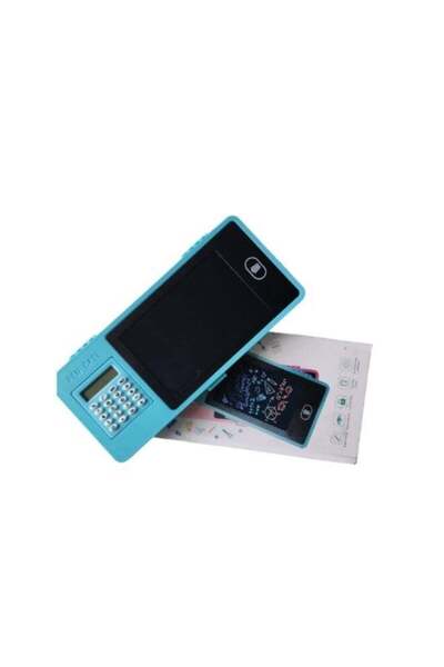 Generic Stationery Box with Writing Pad and Attached Calculator, Pen case, LC...