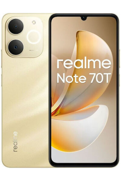realme Note 70T Διπλή SIM (4GB/128GB) Χρυσό