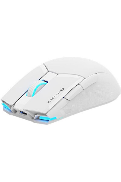 Machenike M7 Pro Ασύρματο Ποντίκι Gaming 8000 DPI Λευκό