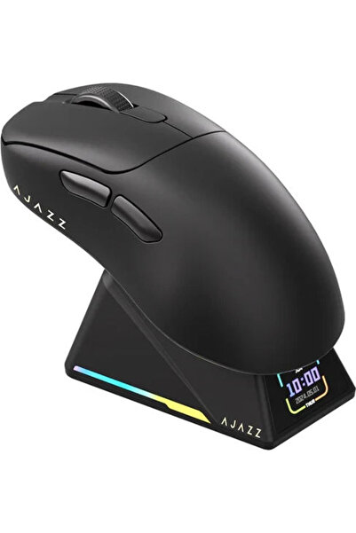 Ajazz AJ179 APEX Ασύρματο Ποντίκι Gaming RGB 42000 DPI Μαύρο