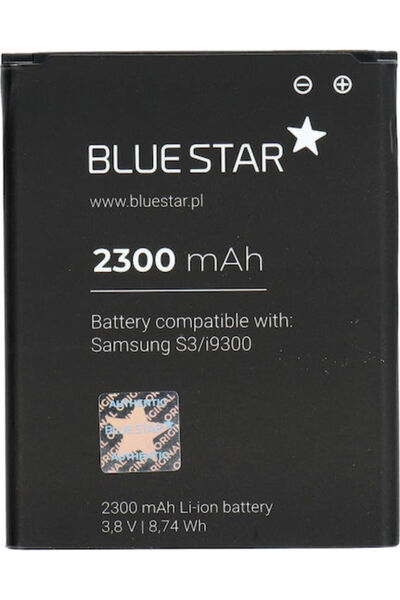Blue Συμβατή ανταλλακτική μπαταρία Star 2300mAh για Galaxy S3
