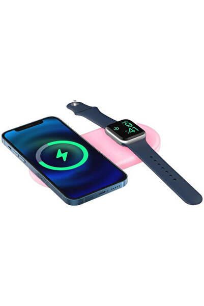 AhaStyle PT135 MagSafe Βάση Φόρτισης σε ροζ χρώμα