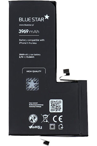Blue Συμβατή ανταλλακτική μπαταρία Star 3969mAh για iPhone 11 Pro Max