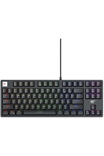 Havit KB890L Μηχανικό Πληκτρολόγιο Gaming χωρίς νομικά πλήκτρα με Φωτισμό RGB...
