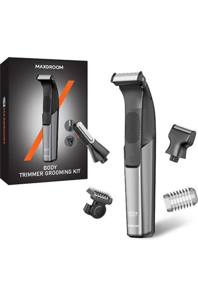 OEM Maxgroom Επαναφορτιζόμενο Σετ Κουρευτικής Μηχανής Μαύρο
