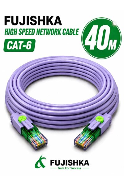 FUJISHKA High Speed CAT6 Ethernet Cable 40M - RJ45 LAN Cable for Router, Mode...