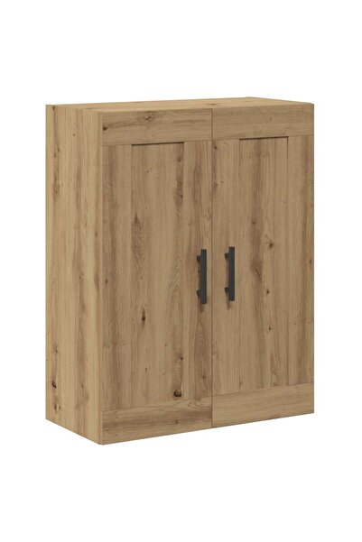 vidaxl Dulap pe perete stejar artizanal, 69,5x34x90 cm, lemn prelucrat