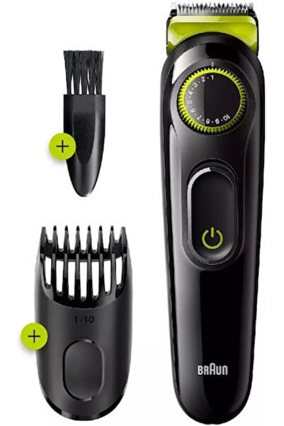 Braun Επαναφορτιζόμενη Κουρευτική Μηχανή Καφέ BT3221/AU