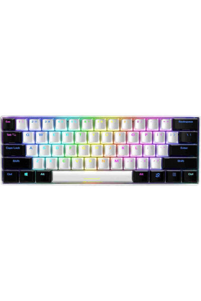 SHARKOON Skiller SGK50 S4 Μηχανικό Πληκτρολόγιο Gaming 60% με διακόπτες Kailh...