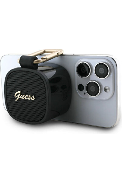 Guess Ηχείο Bluetooth 3W με αυτονομία μπαταρίας έως 2 ώρες Μαύρο GUWSB4HGSPLK