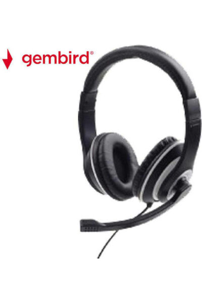 Gembird MHS-03-BK Ακουστικά Gaming Υπεραυτικά με Σύνδεση 3.5mm Λευκό