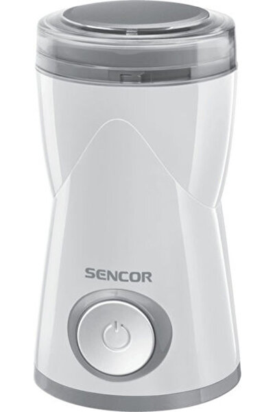 Sencor Ηλεκτρικός Μύλος Καφέ 150W για 50γρ. Κόκκους Λευκός Κωδικός: SCG 1050WH