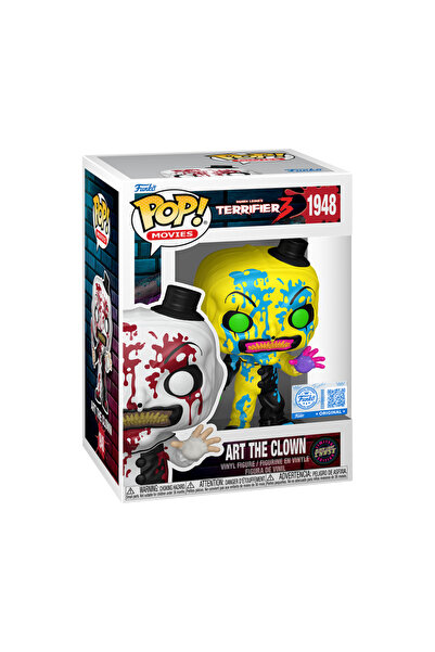 Funko POP! Terrifier Art The Clown Bloody #1948 Glows CHASE Figür