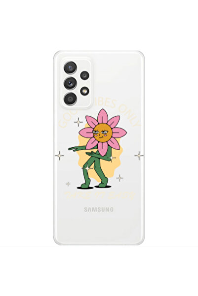 Other Samsung A23 Good Vibes Only Transparent Silicone TPU Θήκη