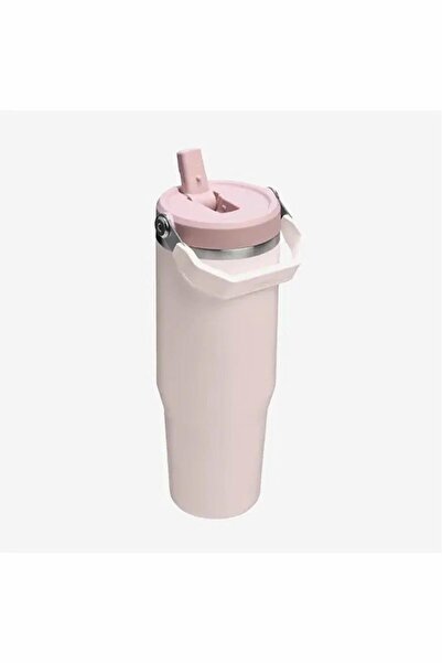 Stanley The IceFlow™ Flip Straw 2.0 Pipetli Termos Bardak 0,89 LT / 30Oz Pembe 10-12043-070