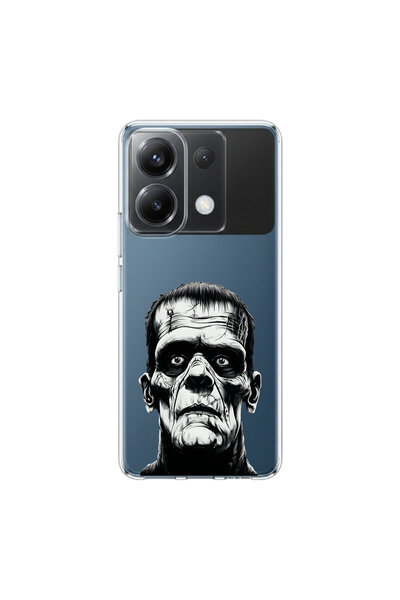PPKin Poco X6 Compatible Horror 6 Design Transparent Case
