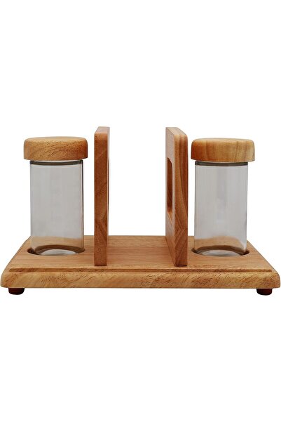 Trust Pro Tissue holder with salt and pepper jar, multi-color from