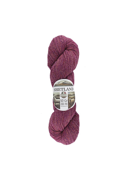 Etrofil Fir de tricotat Shetland Dusty Rose 100% Lână Shetland 50g 280m (76119)