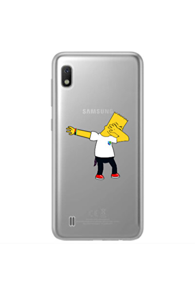 Other Samsung A10 Simpsons2 Transparent Silicone TPU Θήκη