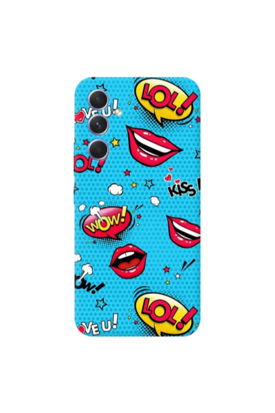 Other Samsung A36 Sticker Lol desing Transparent Silicone TPU Θήκη