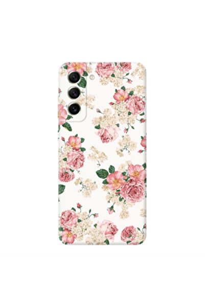 Other Samsung S22 Plus Pink Flowers 2 Transparent Silicone TPU Θήκη