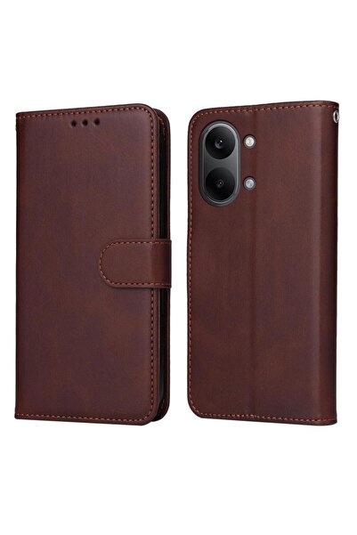sscase Basic Θήκη Πορτοφόλι Brown (Xiaomi Poco X8 Pro Max 5G)