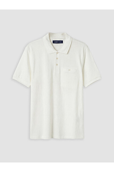 LC Waikiki Nevavm with a Difference Polo Collar Men's T-Shirt