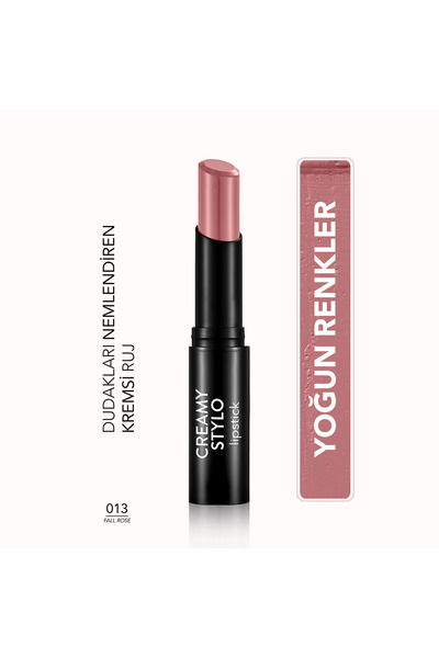 Flormar Creamy Stylo Yarı Parlak Bitişli Kremsi Ruj 013 Fall Rose