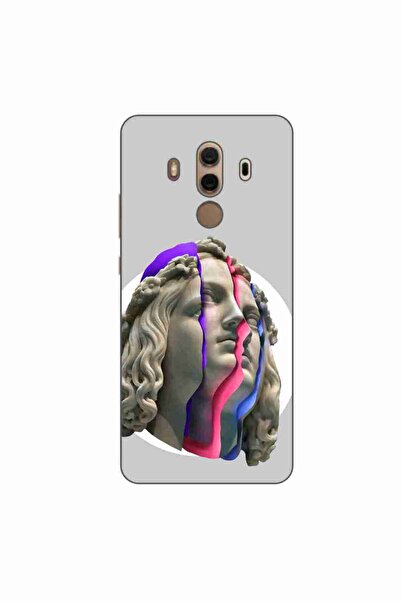 OEM Case compatible with Huawei Mate 10 Pro Silicon Gel Tpu Pattern Neon Ruins