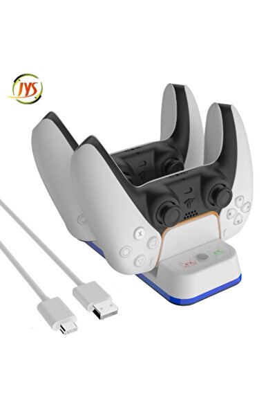 Jys P5116 Διπλή Βάση Φόρτισης για Χειριστήριο Sony DualSense PS5