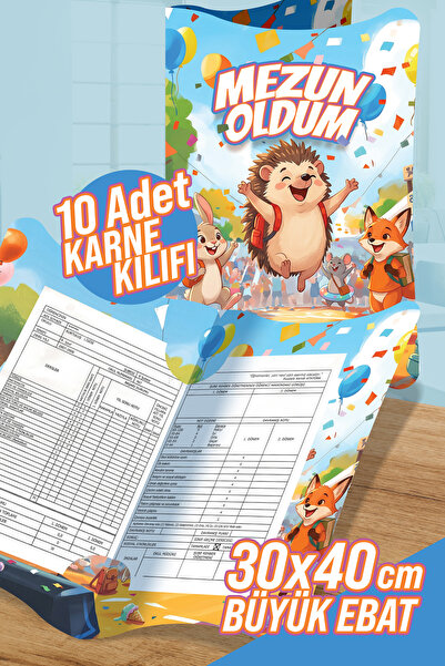 colortouch Kutija za srednjoškolske izveštaje "Maturant Jež i prijatelji" A4,...