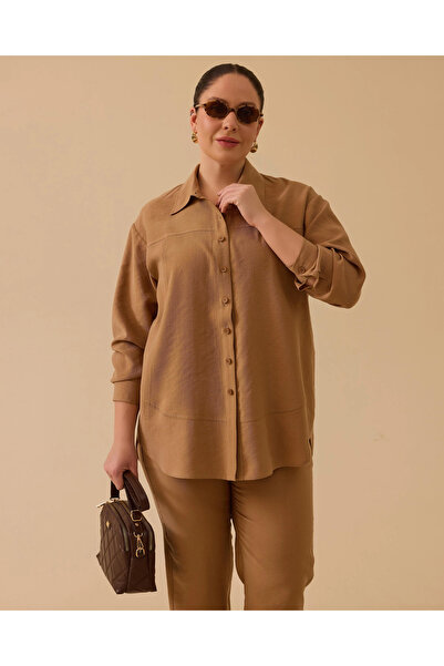 Generic Brand Plus Size Relaxed Fit Shirt