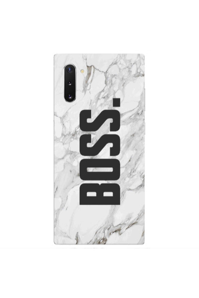 Other Samsung Note 10 Plus Marble Boss Transparent Silicone TPU Θήκη