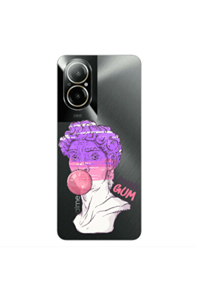 Other Realme C67 Pin Bubble Transparent Silicone TPU Θήκη
