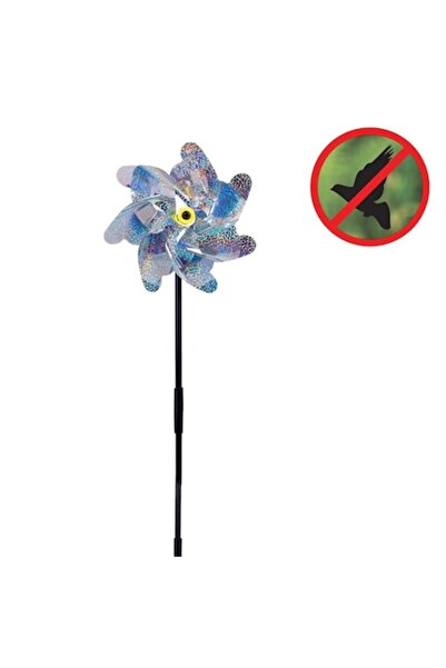 SHOPIENS Vârtelniță reflectorizantă anti-păsări Ø18x54cm, din plastic, pentru...