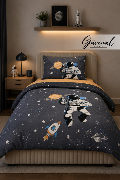 Güvenal Lumi |   Single Elastic Sheet Duvet Cover Set |   Duvet Cover |   Ela...