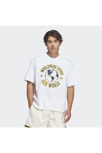 adidas Wwh Global Tee Unisex Adult Sportswear Graphic Pattern T-Shirt Ks8208