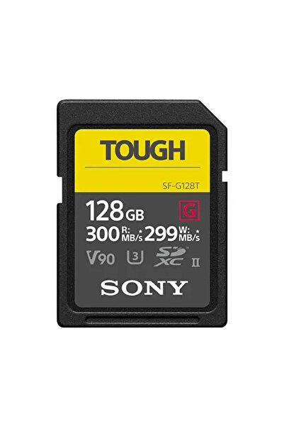 Sony Card de memorie profesional SDXC Tough, 128GB, UHS-II, Clasa 10, 300MB/s