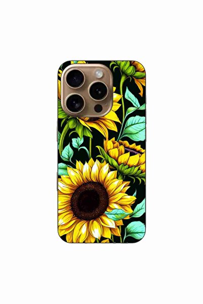 OEM Husa compatibila cu Apple iPhone 16 Pro Silicon Gel Tpu Model Floarea Soa...
