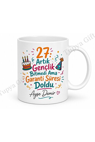 Tupya Gift Fun 27Th Birthday Gift for a Friend, Special Design Printed Mug