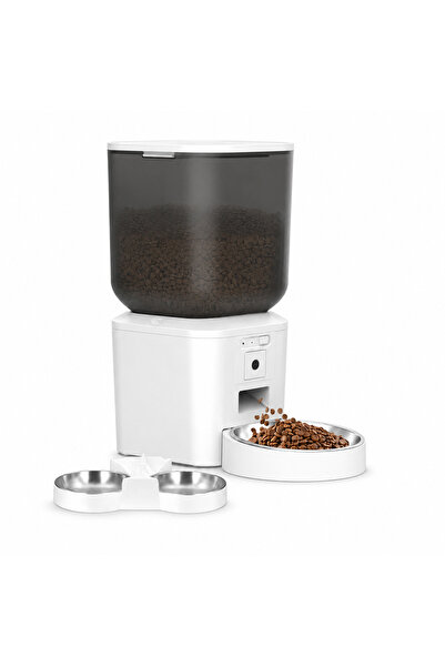 OEM Smart WiFi Pet Feeder with 480P Camera, Automatic Feeding Scheduling via ...