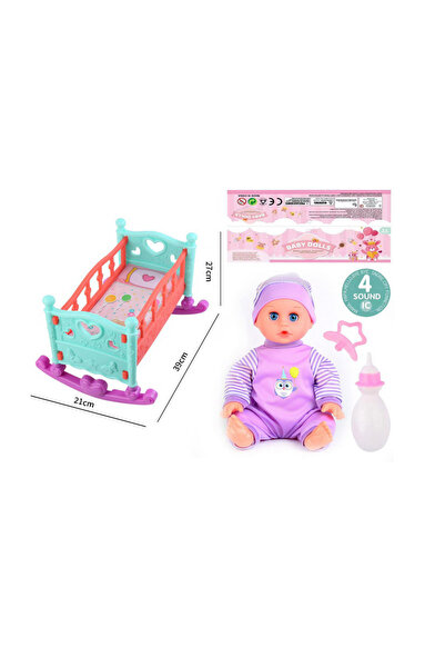 PlayFun Set Bebeluș Jucărie Senzorială Sunete Muzicale Interactiv Colorat Cad...