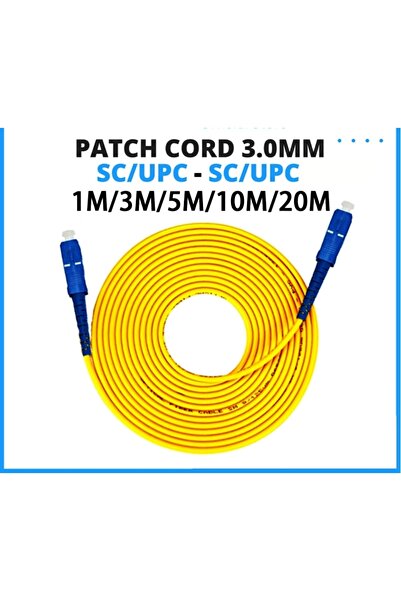 KYNCTECH Fiber Optic PATCHCORD SC/UPC-SC/UPC SIMPLEX 3 Metre