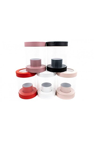 OEM Cutii Cilindru Cu Acetofan 4/Set Roz Prafuit