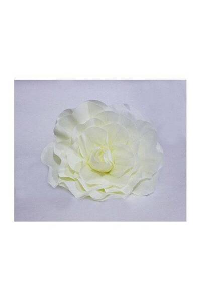 OEM Flori Artificiale Trandafir Latex/Spuma 40cm Crem